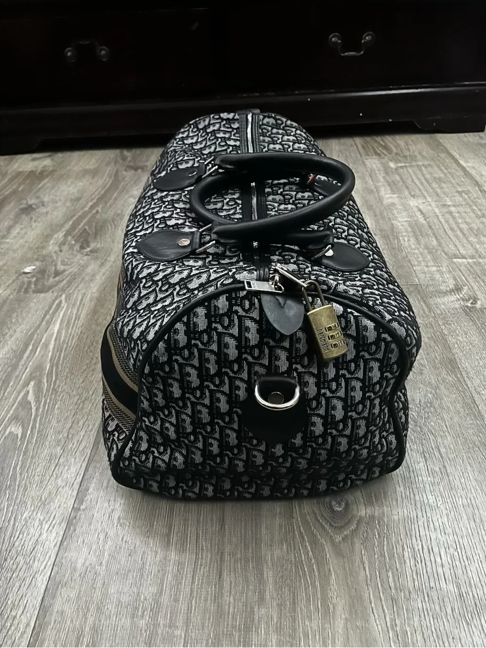(Pre-Owned) Christian Dior duffle bag